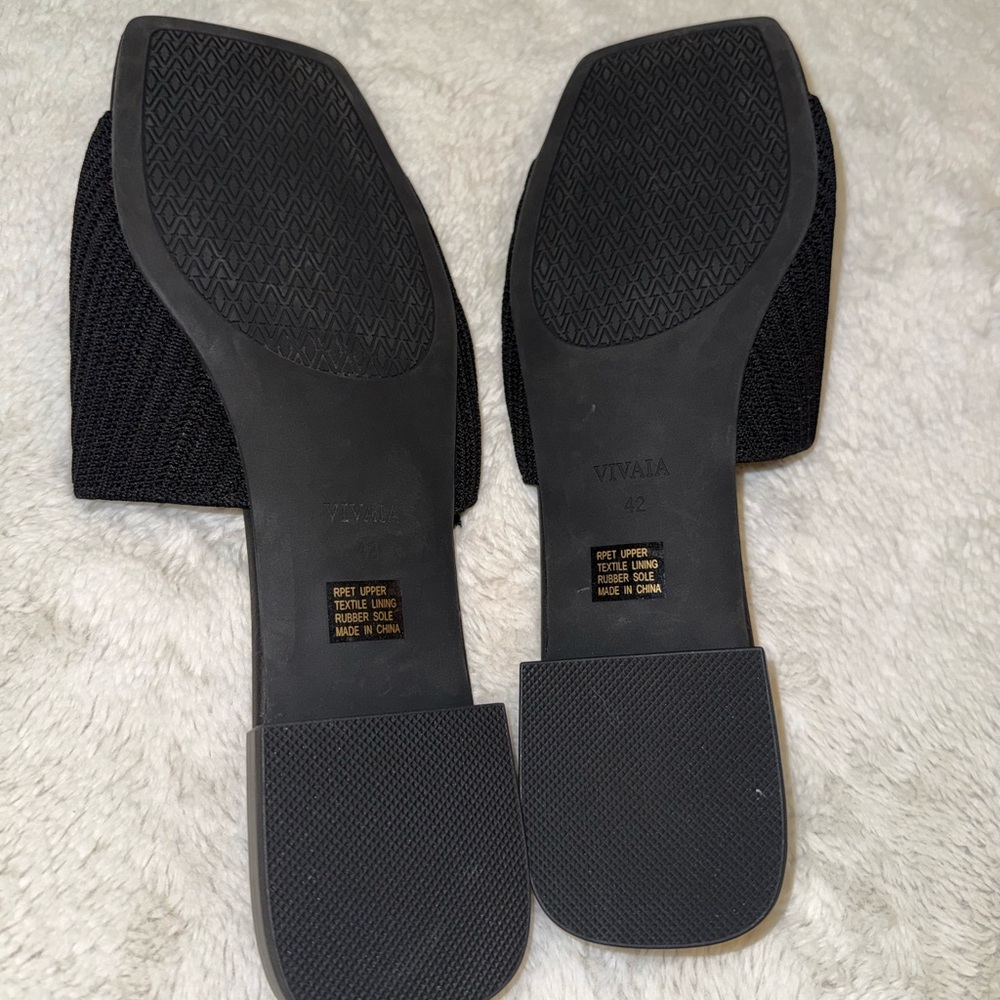 VIVAIA Streamline Slide Sandals (Maeve) – Black
Size: EU 42 (approx. US 10.5-11) - Picture 3 of 4